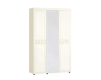 Шкаф трехдверный с зеркалом Тиффани 93.12