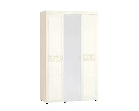 Шкаф трехдверный с зеркалом Тиффани 93.12