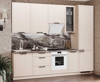 Кухонный гарнитур с витриной Неаполь 109 239 Кухонный гарнитур с витриной Неаполь 109 239