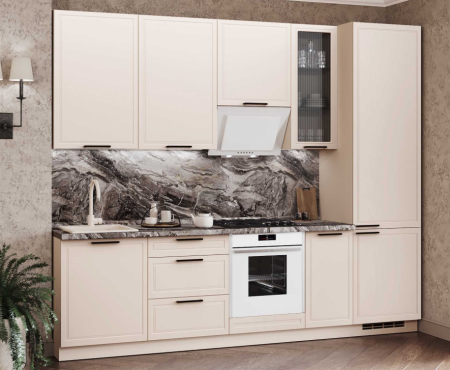 Кухонный гарнитур с витриной Неаполь 109 239