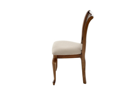 Классический стул из массива Кабриоль ЖС с жёсткой спинкой 