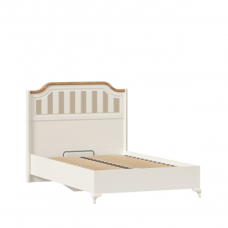 Вилладжио Кровать полутороспальная 1200 (Алебастр/Дуб Золотой) Вилладжио Кровать полутороспальная 1200 (Алебастр/Дуб Золотой)