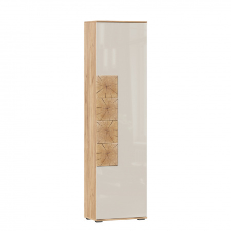 Фиджи Шкаф одностворчатый 590 (Дуб Золотой/Кашмир)