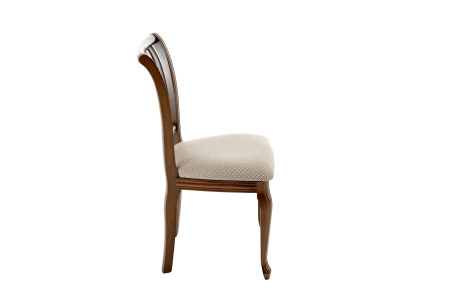 Классический стул из массива Кабриоль ЖС с жёсткой спинкой 