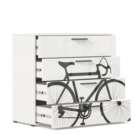 Джоли Комод Тип 2 (Серый шелк) Джоли Комод Тип 2 (Серый шелк)