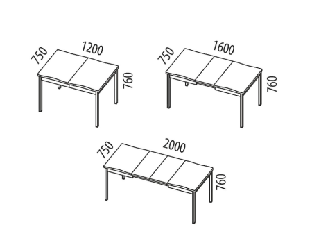 Обеденный стол Орфей 48 Лагода