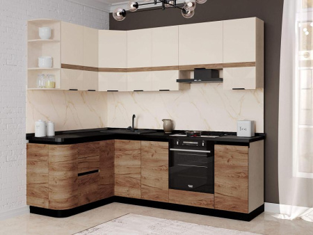 Кухонный гарнитур угловой Дакота 23 (ширина 157х240 см)