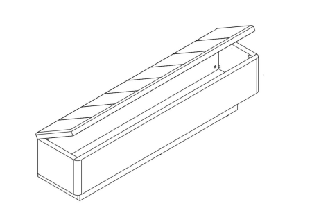 СКАМЬЯ ПРИСТАВНАЯ 160