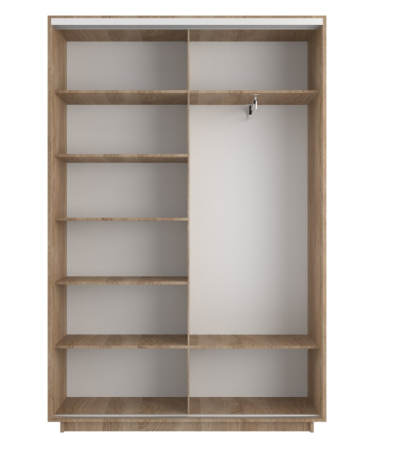 Шкаф-купе Экспресс 2-х дверный (Зеркало)