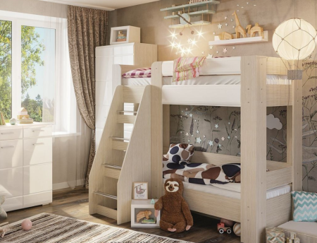 КРОВАТЬ ДВУХЪЯРУСНАЯ Симба