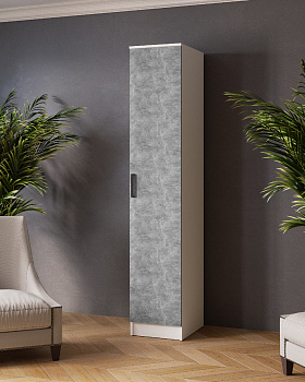 Пенал Ларс (0,4) белый/ателье светлое Пенал Ларс (0,4) белый/ателье светлое