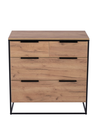 Норд Комод 890 с 4 ящиками (Дуб Золотой)