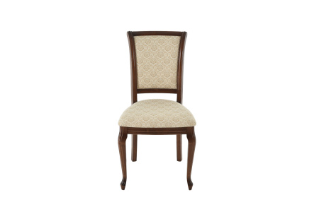 Классический стул из массива Кабриоль МС с мягкой спинкой и сиденьем 