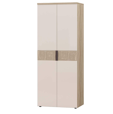 Шкаф для одежды с полками и штангой  900.13