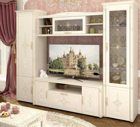 Стенка для гостиной Венеция 3 (ширина 272 см)