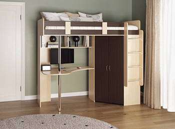 Кровать-чердак Rio