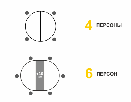 Обеденный стол Орфей 51 (02) Мрамор бежевый