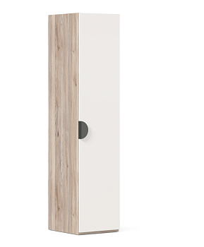 Нео Шкаф одностворчатый (Дуб Маувелла PR/Белый) Нео Шкаф одностворчатый (Дуб Маувелла PR/Белый)