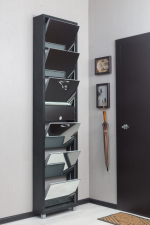 Шкаф 6-ти секционный Плюс Люкс зеркало