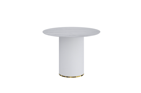 Стол обеденный 1000*1000 (Монте Белый) 