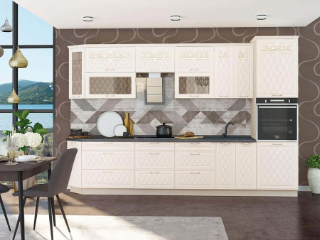 Кухонный гарнитур Тиффани 27 (ширина 350 см)