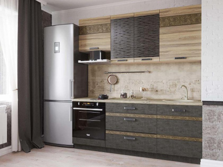  Кухонный гарнитур Бруклин 7 (ширина 200 см)