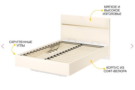 Кровать с подъемным механизмом Монако 903.31 Кровать с подъемным механизмом Монако 903.31