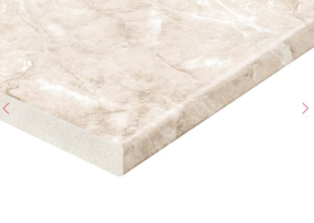 Столешница ПФ 21 Мрамор кремовый