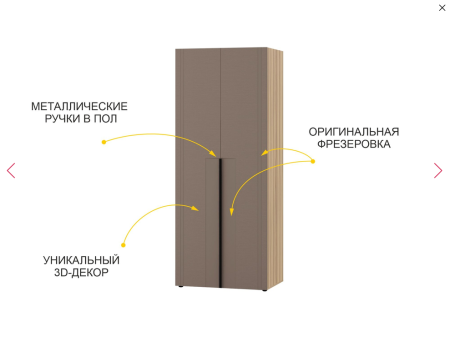 Шкаф для одежды комбинированный Манчестер 909.50