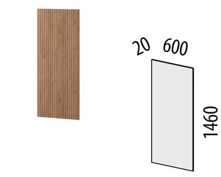 Стеновая панель Джерси 602.25