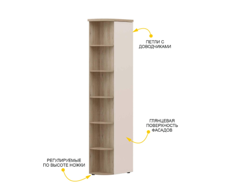 Стеллаж угловой  900.17