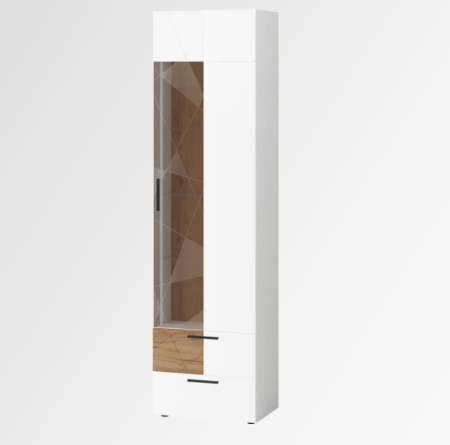 Шкаф-витрина (лев/прав) Джерси 601.06