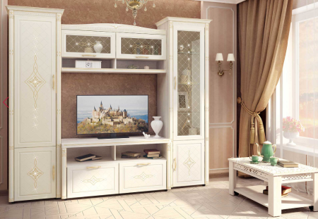 Стенка для гостиной Венеция 2 (ширина 242 см)