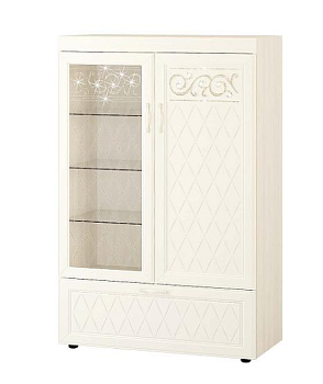 Шкаф-витрина двухдверный (лев/прав)  600.09 Шкаф-витрина двухдверный (лев/прав)  600.09