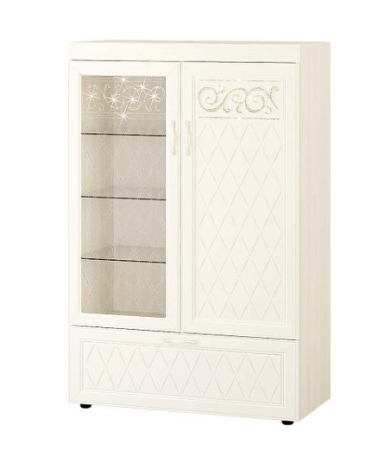 Шкаф-витрина двухдверный (лев/прав)  600.09