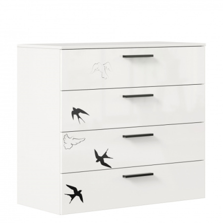 Джоли Комод Тип 1 (Серый шелк)