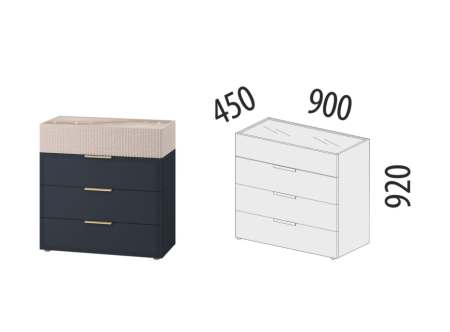 Комод Флоренция 905.18