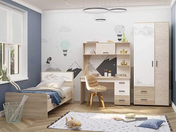  Набор подростковой мебели Эверест 11