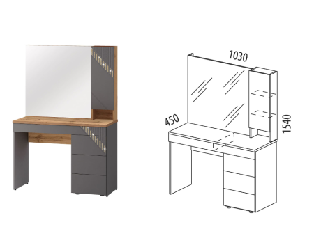 Туалетный столик  902.06