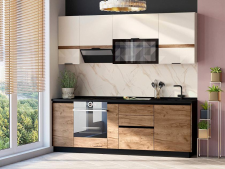  Кухонный гарнитур Дакота 11 (ширина 242 см)