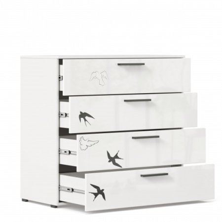 Джоли Комод Тип 1 (Серый шелк)