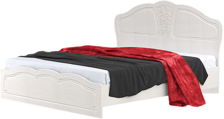 Кровать №2 с основанием 1.4(Тиффани)