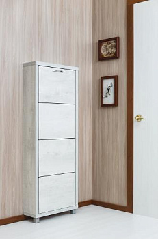 Обувница Люкс фасад ЛДСП Шкафы 4-х секционные