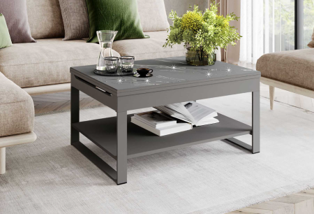 Журнальный стол-трансформер Агат 36 Оникс