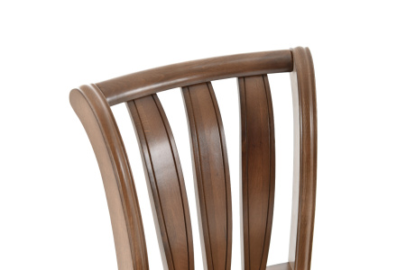 Классический стул из массива Кабриоль ЖС с жёсткой спинкой 