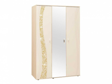 Шкаф трехдверный с зеркалом Соната 98.12
