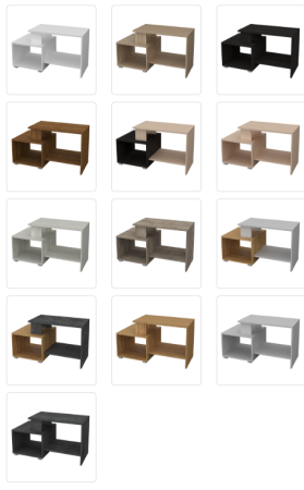 Стол Журнальный Каскад