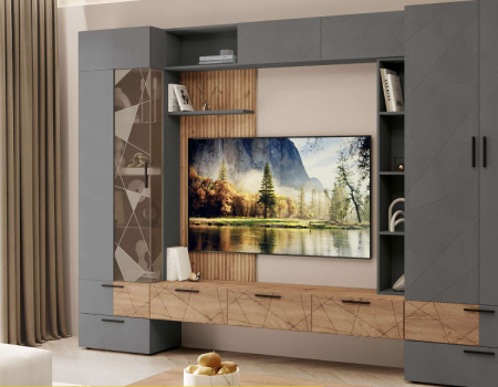 Шкаф-витрина (лев/прав) Джерси 602.06