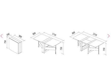Стол-книжка Колибри 12.2 (04) Венге-Кобург