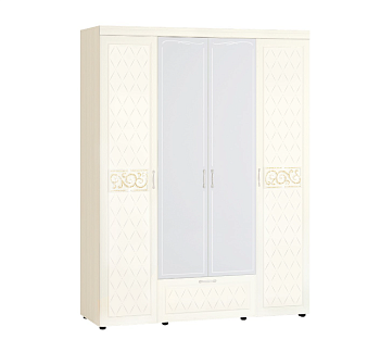 Шкаф четырехдверный с зеркалом 93.14 Шкаф четырехдверный с зеркалом 93.14